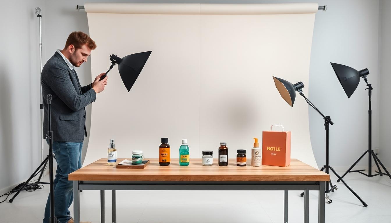 Focused Studio Work for Product Shoots